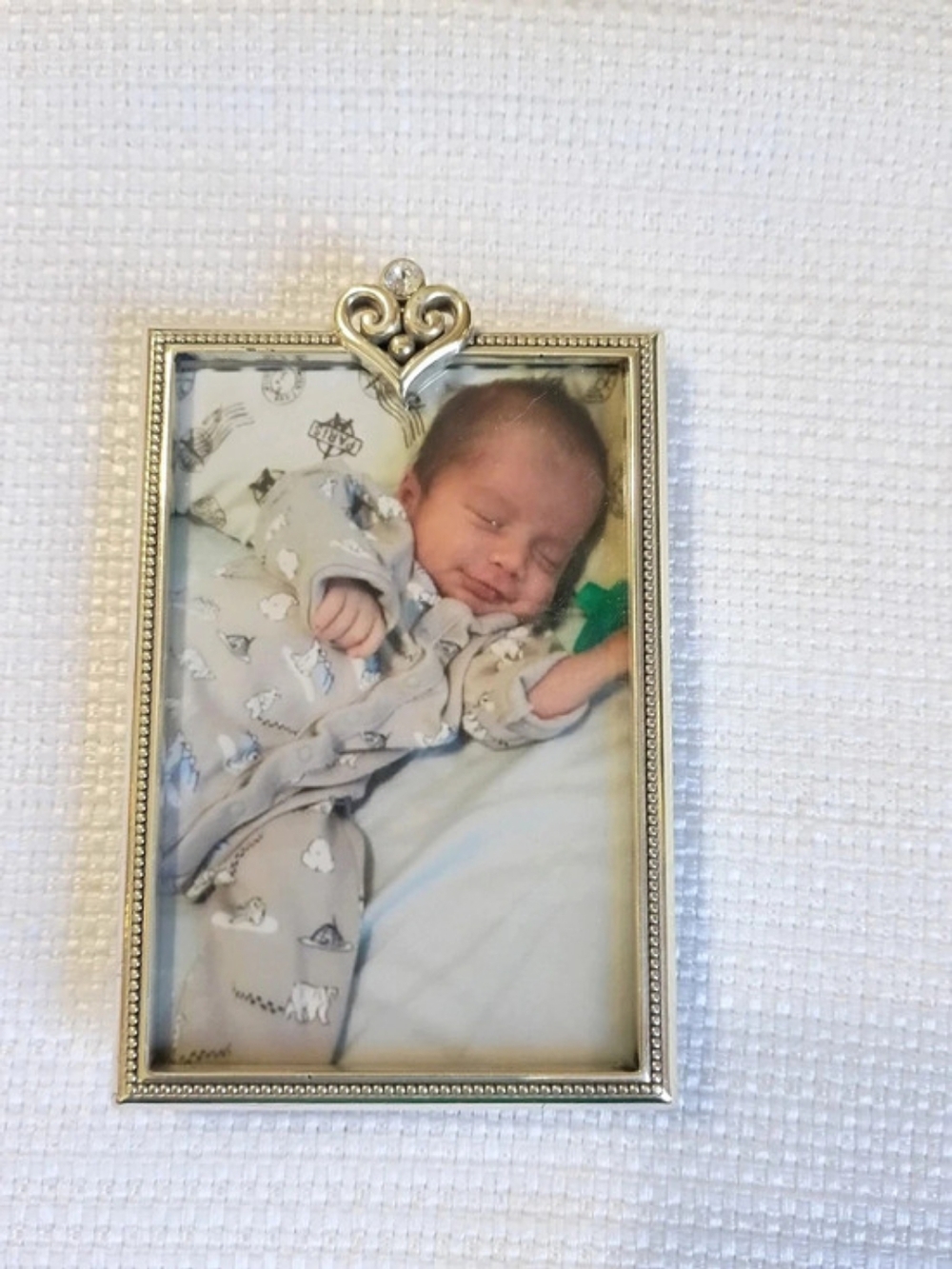 Brighton Decorative Photo Frame In silver Plated.
